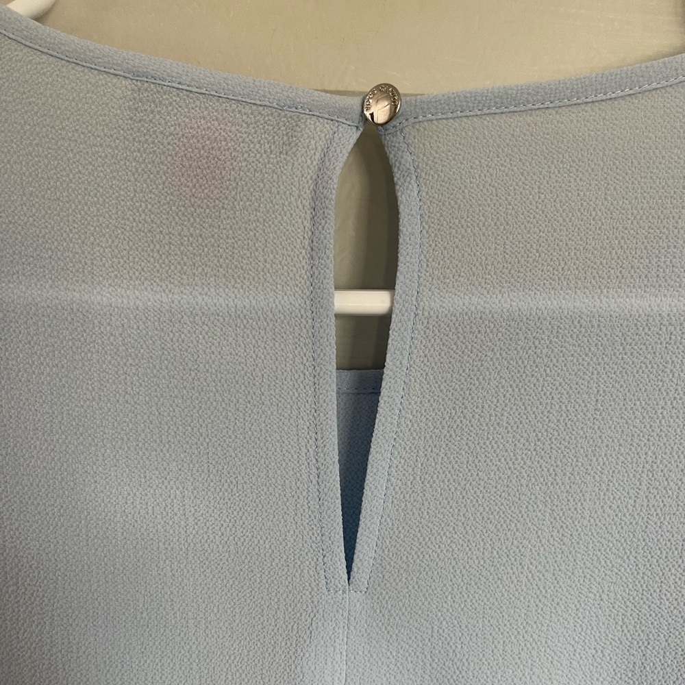 Vince Camuto | Semi Sheer Long Sleeve Blouse Size Small - Picture 9 of 12